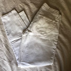 Barely worn White Madewell jeans